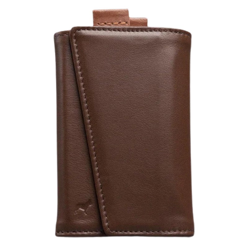 The Frenchie Co. - Speed Wallet - Front Pocket Minimalist Wallet - Ultra Slim RFID-blocking Card Holder with Quick Access Pull Tab - Full-Grain Italian Leather, Holds up to 8 Cards - Image 1